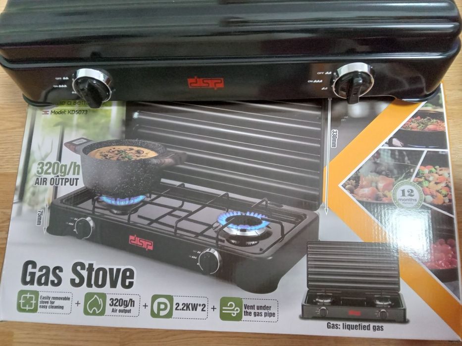 Aragaz cu 2 ochiuri nou nefolosit