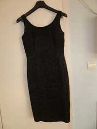 Страхотна малка черна рокля - уникален плат
