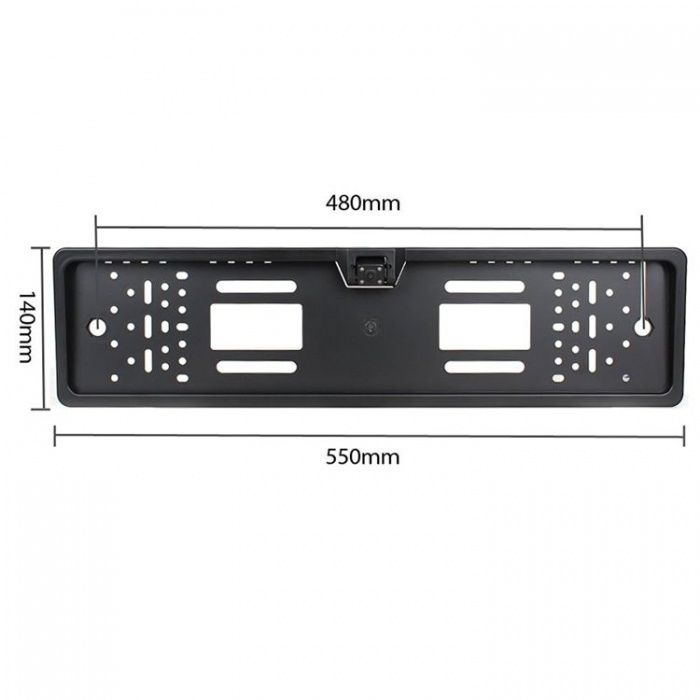 Паркинг камера за задно виждане в поставка за номер на кола автомобил