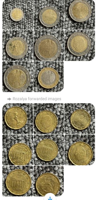 Vind monede si bagnote vechi.