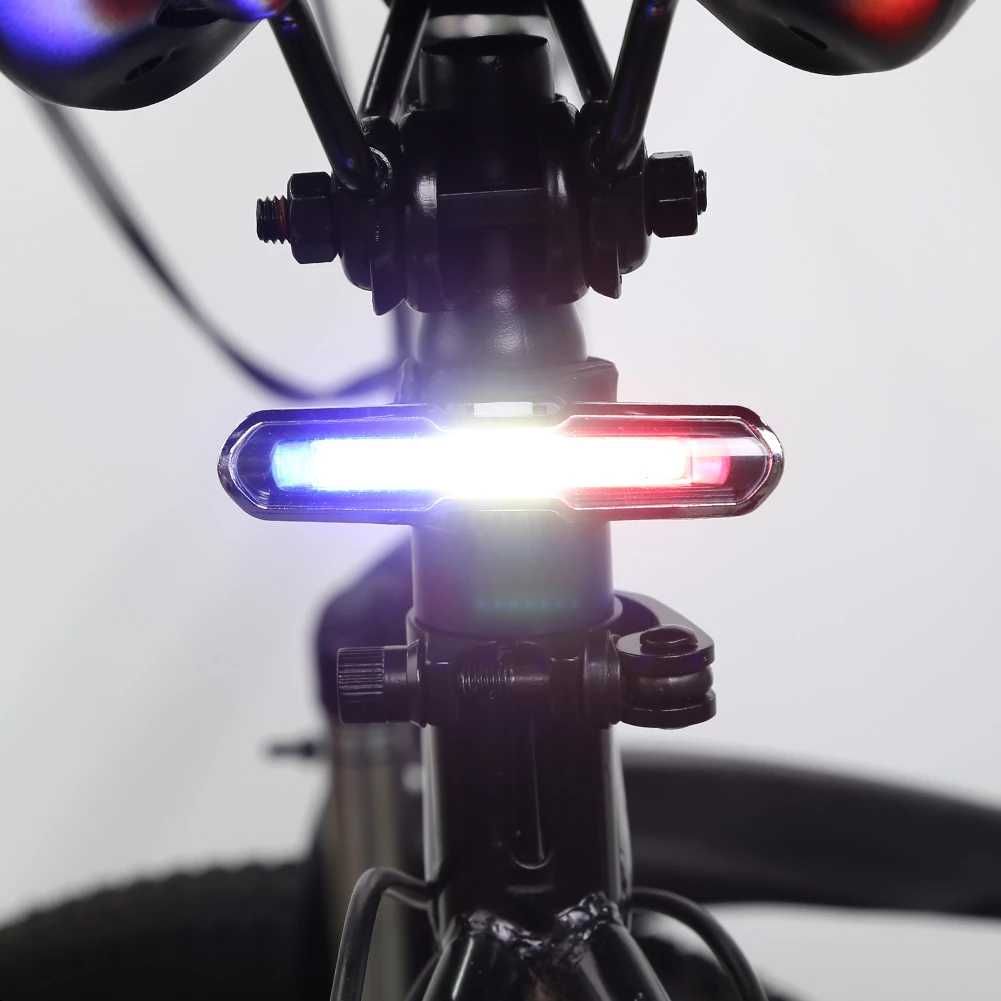 Полицейски светлини за велосипед стоп за колело фар водоустойчув