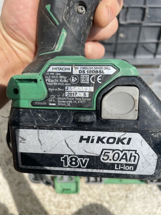 Vand Hitachi SD18DBSL autofiletanta