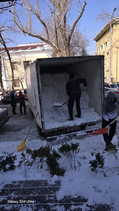 Вывоз снега уборка снега вывоз мусора Грузчики