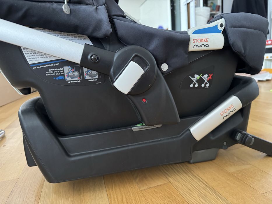 Scoica auto Nuna Stokke Pipa Urbn cu isofix  integrat