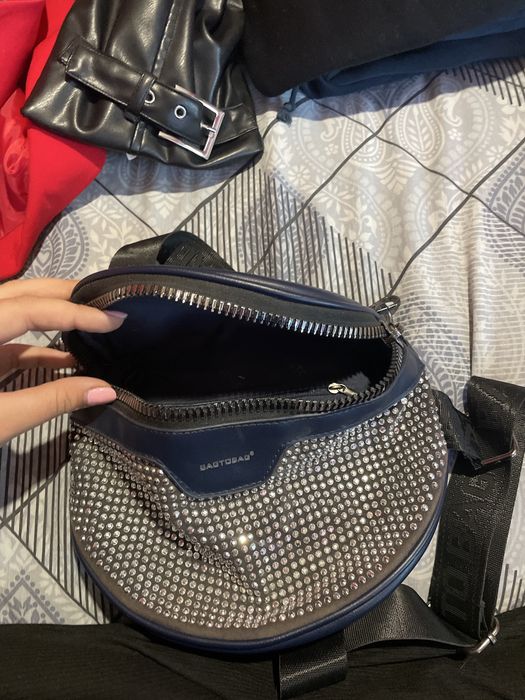 Дамска бляскава чанта