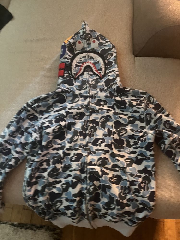 Hanorac Bape Baby Blue