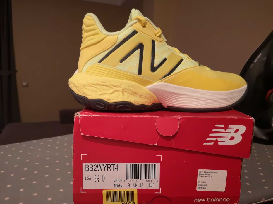 Încălțăminte de baschet New Balance TWO WXY v4 lemon zest