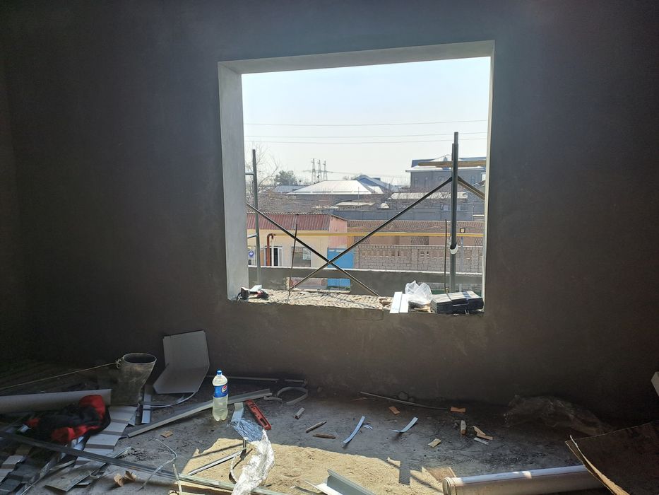 Кибрайский р-н!Про-ся 3-соток евродом каробка 7-комнат+подвал имеется