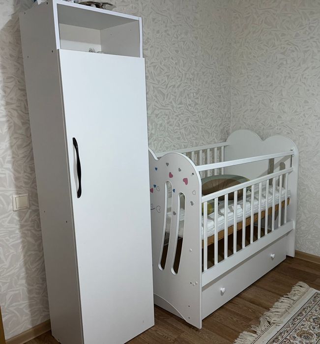 Детский манеж шкаф