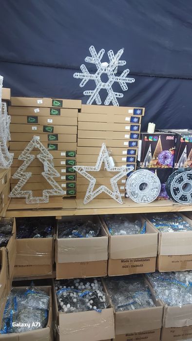 Гирляндалар сотувда хар турдаги.