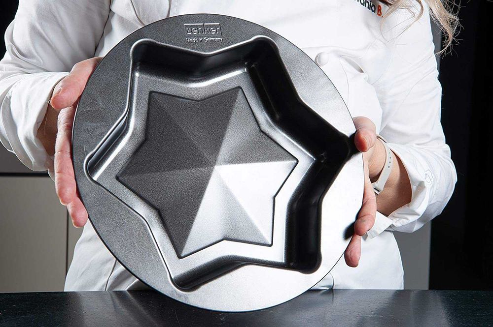 НОВИ! Коледна форма Zenker Звезда торти кексове пайове Ø27.5х4.5см