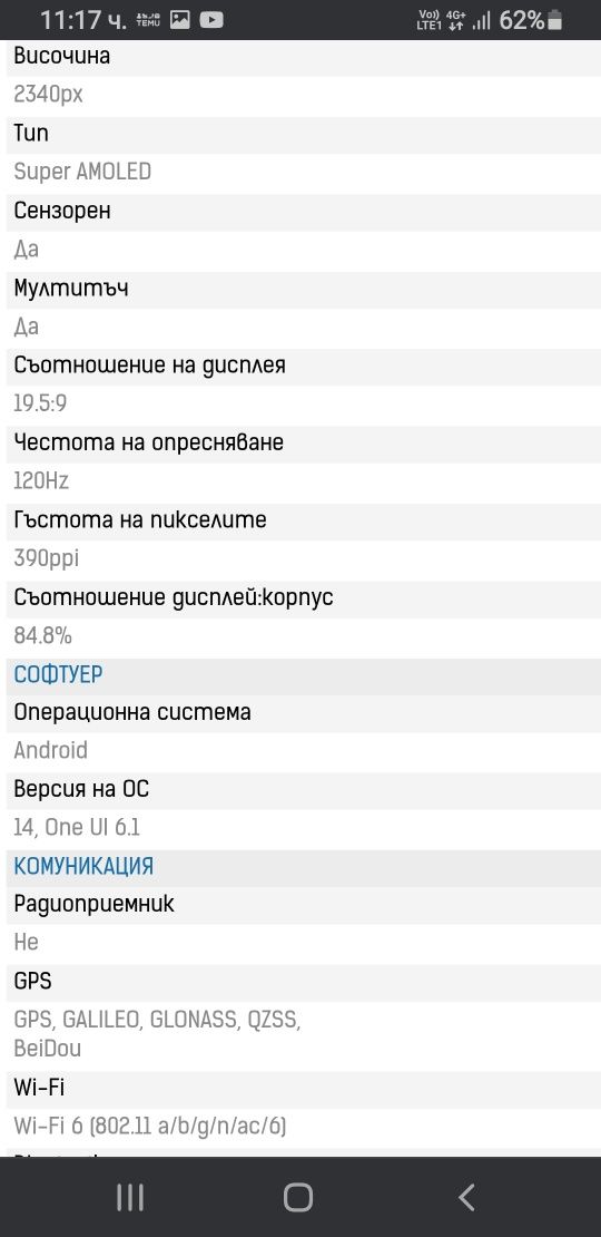 Чисто нов Samsung A35 5G