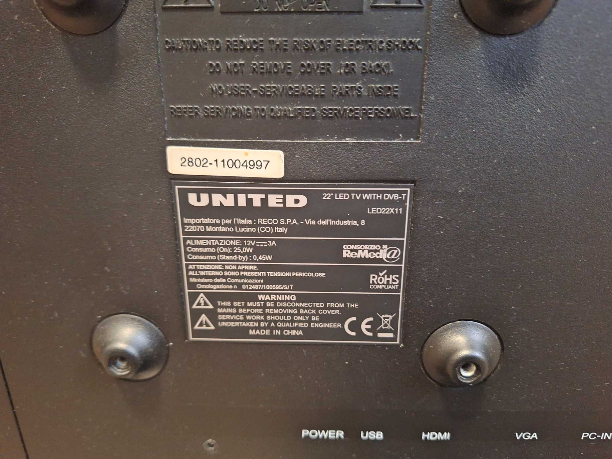 De vânzare Televizor United Led