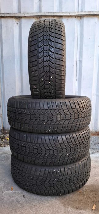 4бр. 215/55/17 Sava 7.3mm грайфер, дот 18г. Безплатен монтаж