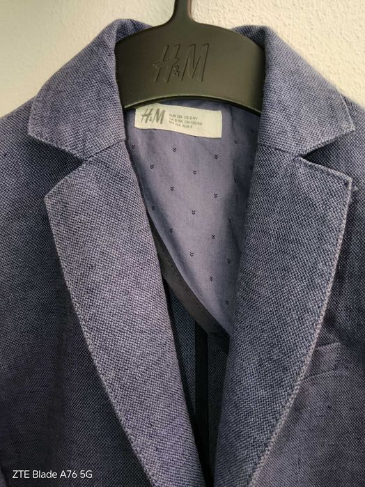 Сако за момче h&m 134 от лен