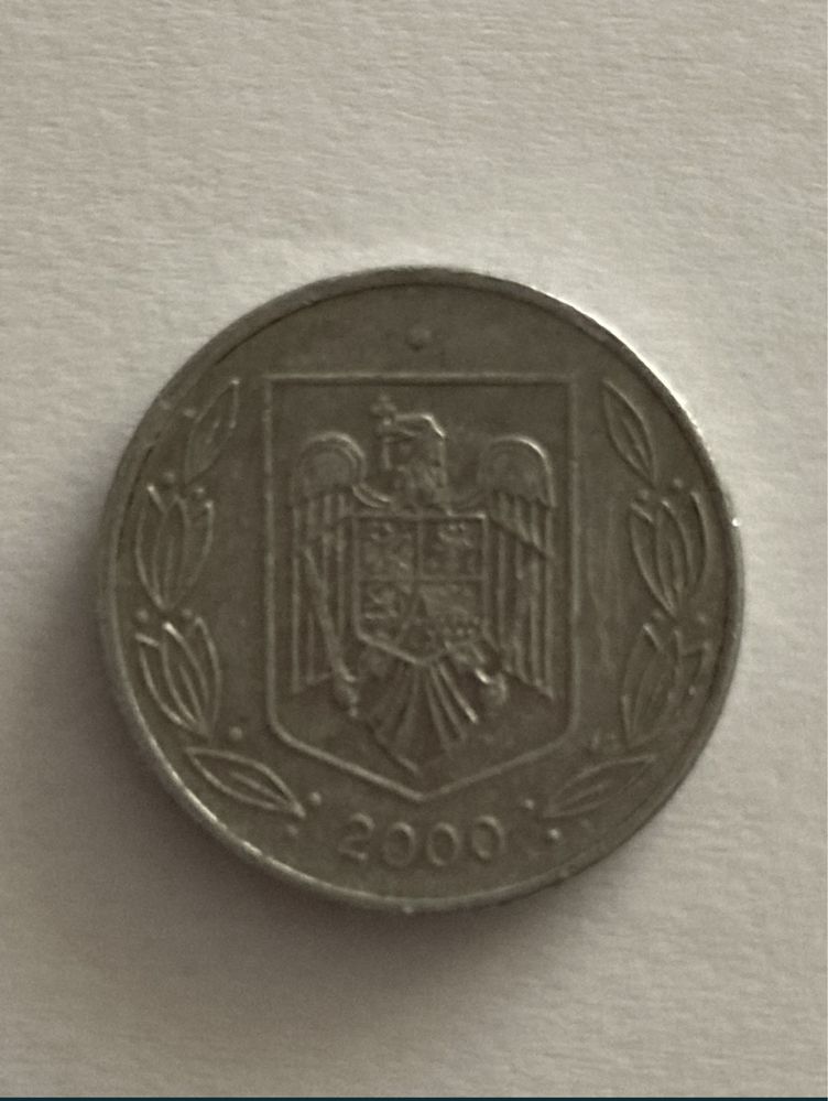 Moneda rara din anul 2000 de 500 de lei