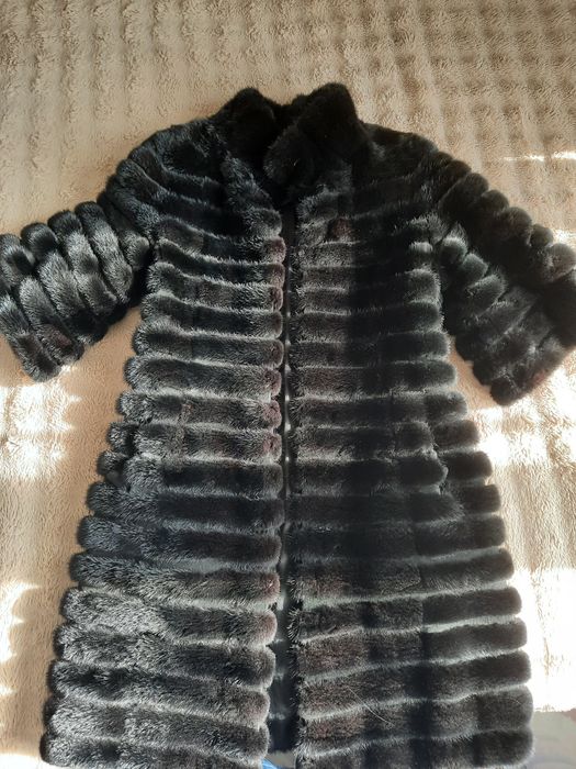 Норковая шуба в хорошем состоянии