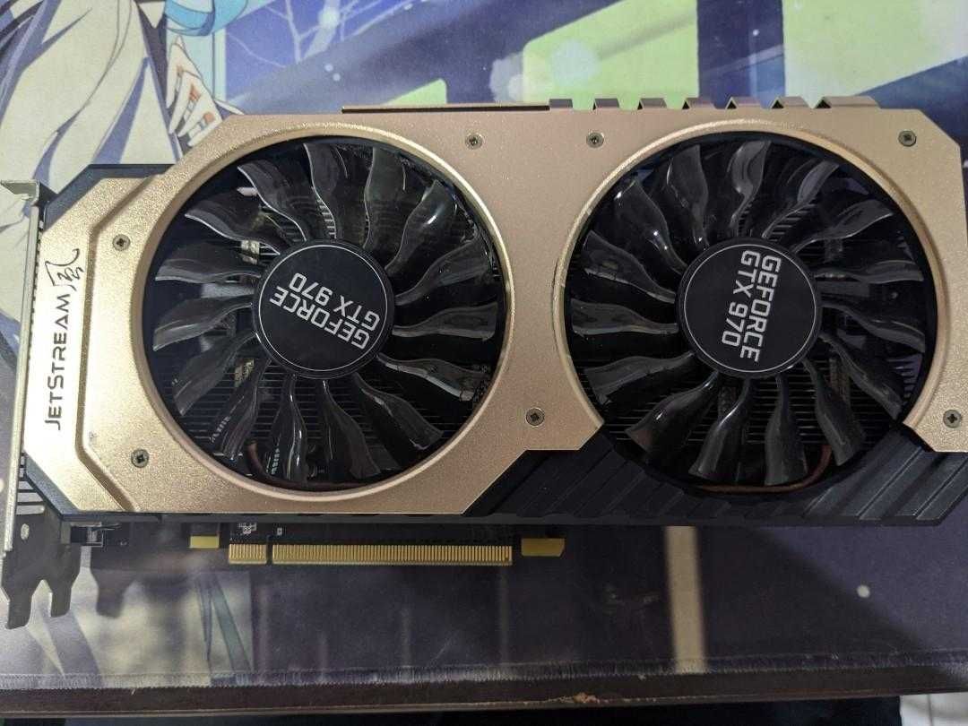 Геймърска видеокарта Palit Jetstream GTX 970 4GB GDDR 5 - перфектна