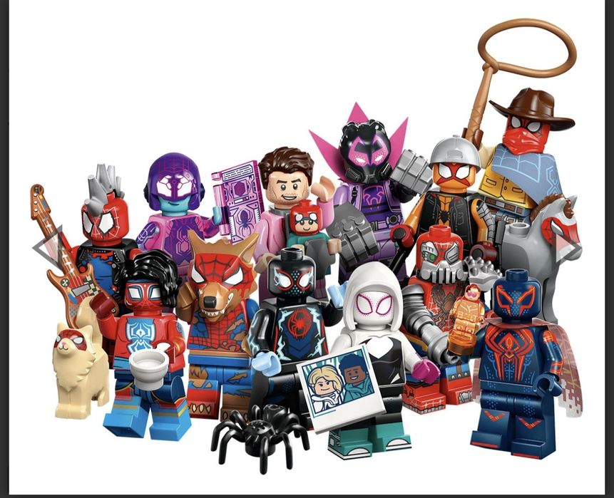 Lego minifigures 71050 Spider Man - пълната серия
