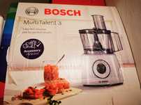 Robot de bucatarie Bosch MultiTalent 3, 800 W, capacitate 2.3L