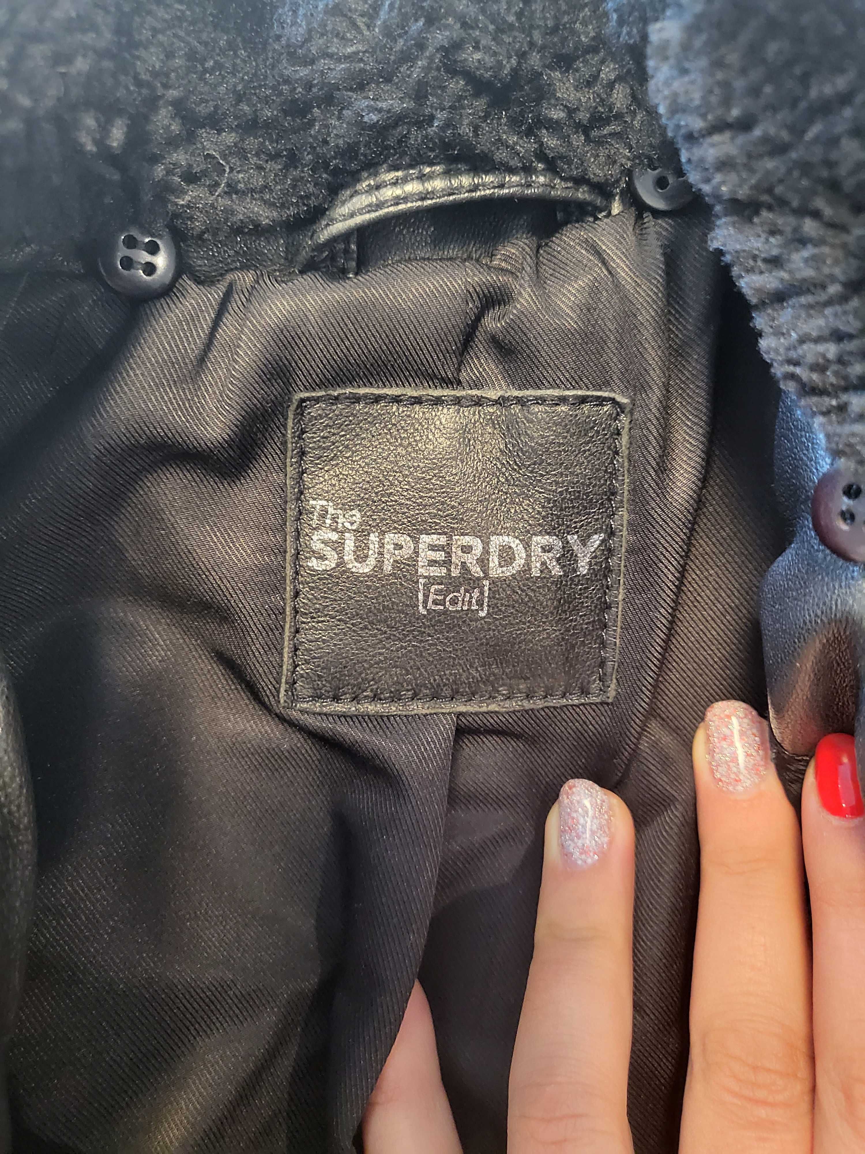 Дамско кожено яке Superdry