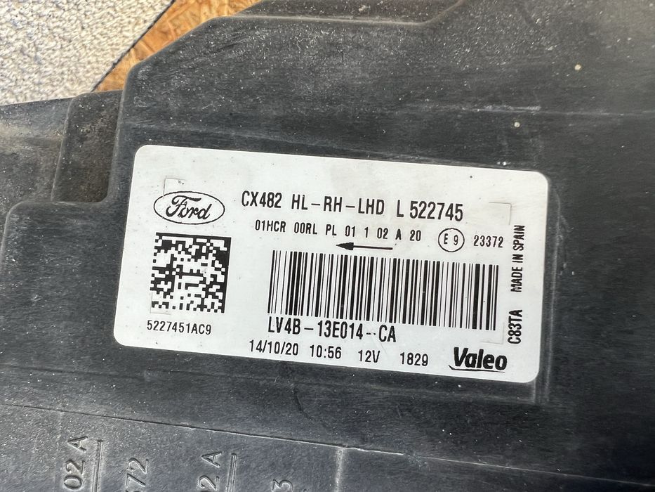 Far dreapta Ford Kuga 3 LED + modul Original Europa