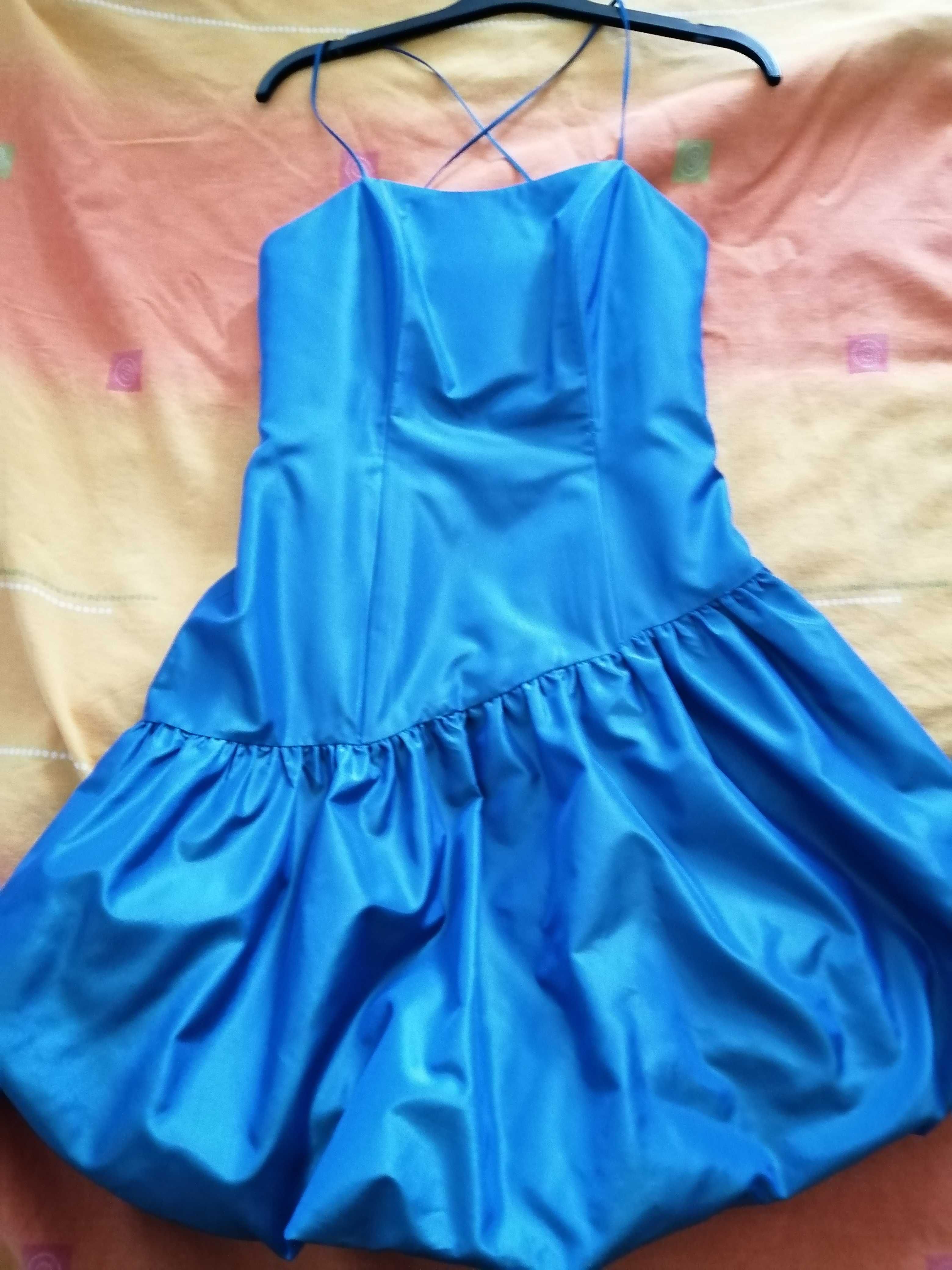 Продавам нова бална синя рокля