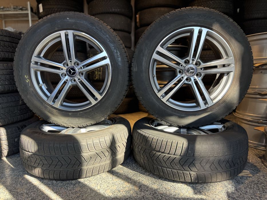 Set 4 Jante originale Mercedes GLC W253 X253 C253 18 + Anvelope iarnă