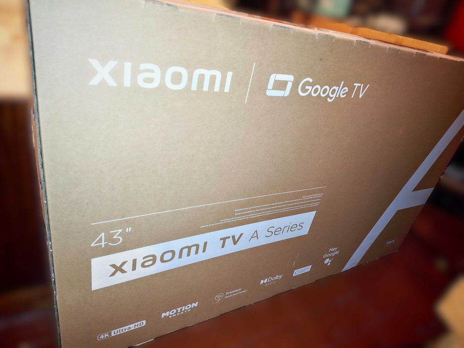 Телевизор Xiaomi UHD-4K , 43 inch, Android , LED , Smart TV - гаранция