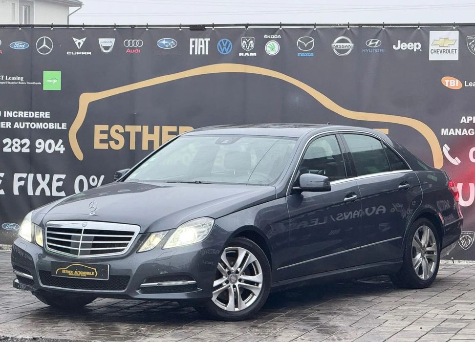 Mercedes-Benz E 220 Avangarde 4matic An 2013 Euro 5 Garanție Livrare la domiciliu