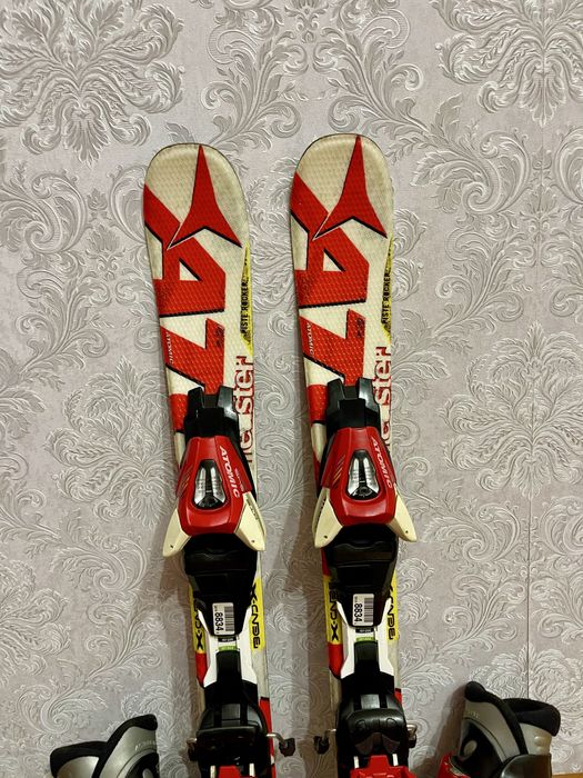 Schiuri copii 70 cm atomic cu clapari set
