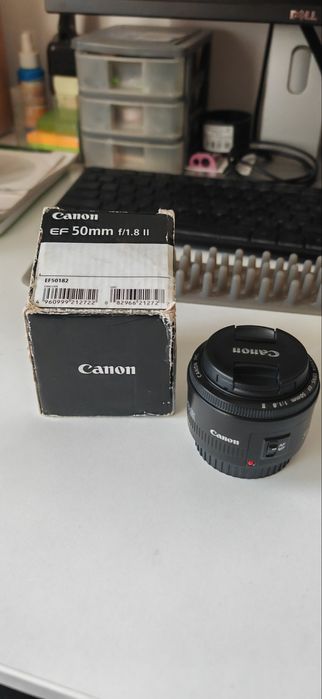 Obiectiv canon ef 50mm 1.8 II