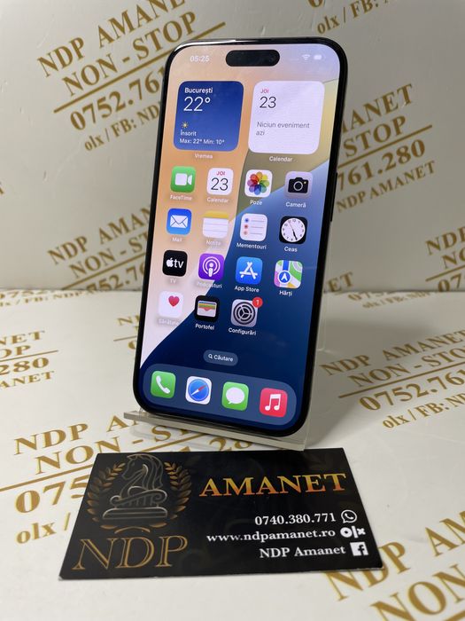 NDP Amanet Braila Iphone 15 Pro 128gb (43108)