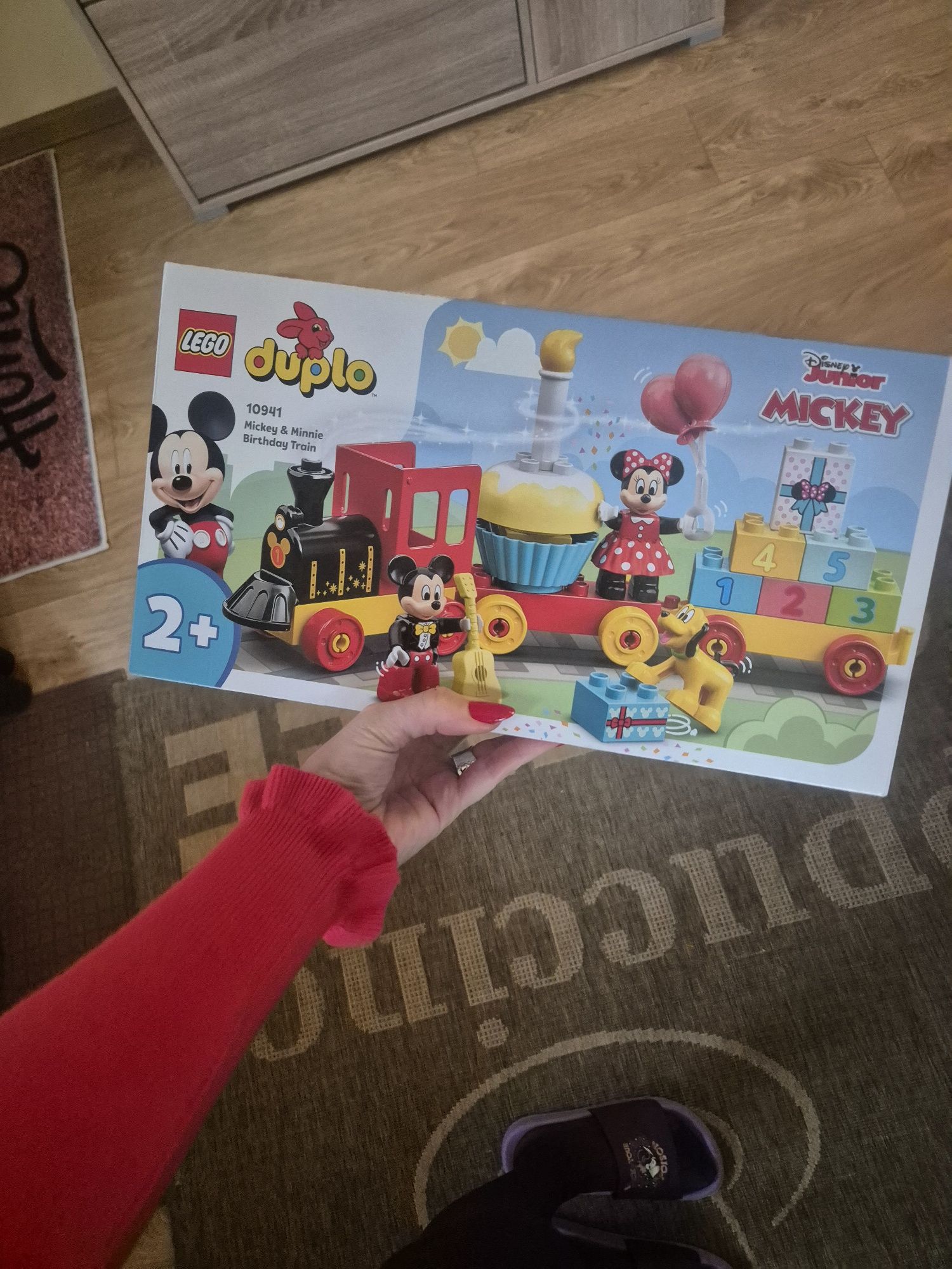 Lego diploma trenul Mickey si Minnie