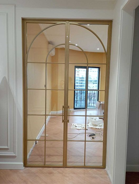 Металлоконструкции ЛОФТ перегородки, двери, распашные, раздвижные и др