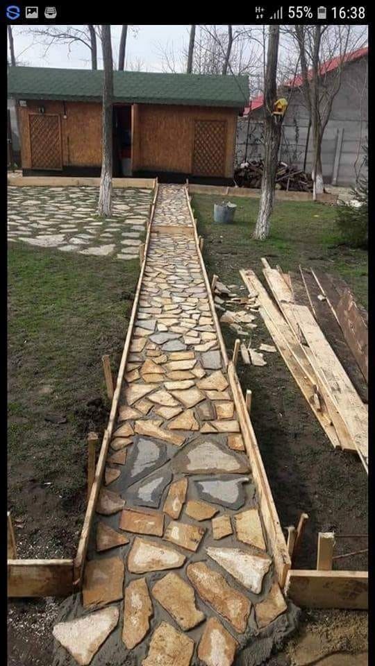 Piatra naturala de munte de Grecia 100%. Lucrez în toată Țara