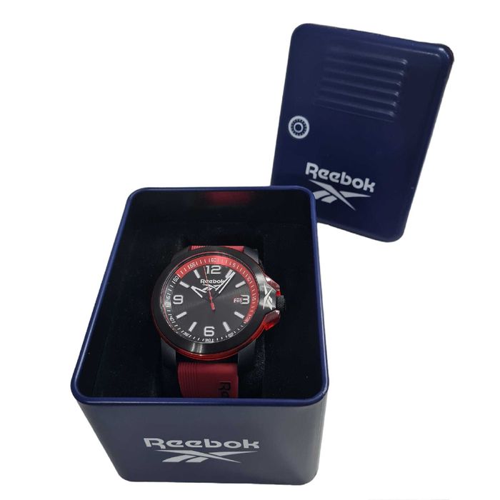 Ceas barbatesc REEBOK, Triple 3,Silicon,Analog,rosu, RV-TR3-G3-PBIR-BR