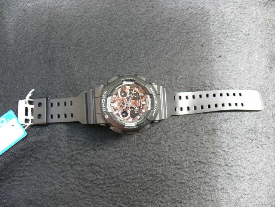 Ceas CASIO G-SHOCK GA-100 ALL BLACK-Negru Mat Sport Nou !!! 2025