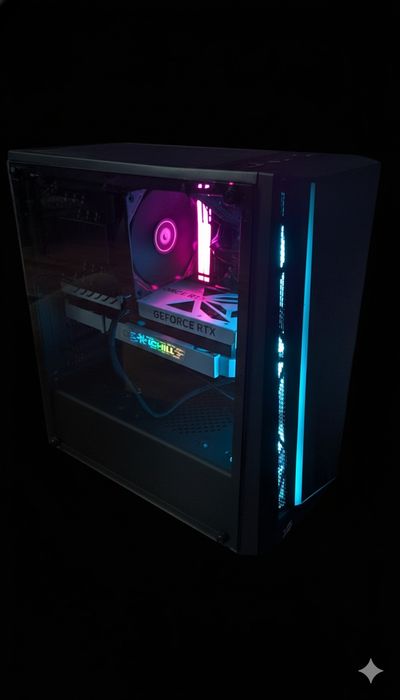 Игровой ПК Ryzen 7 7700 + RTX 4060 Ti — Full HD / 2K, тихий и мощный