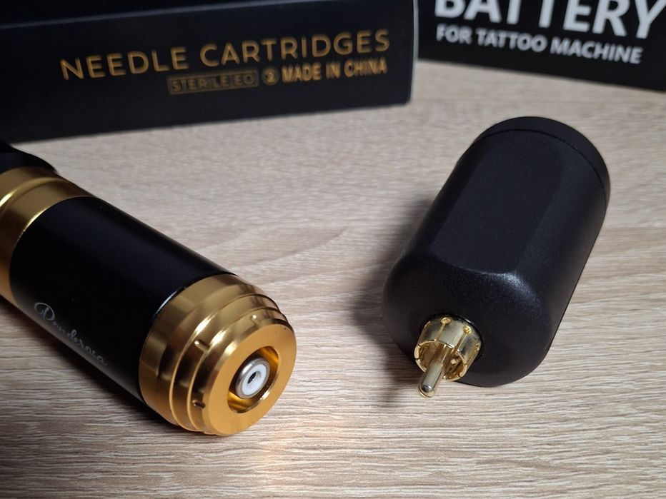 tattoo pen wireless Stigma + 2 baterii + 39 ace
