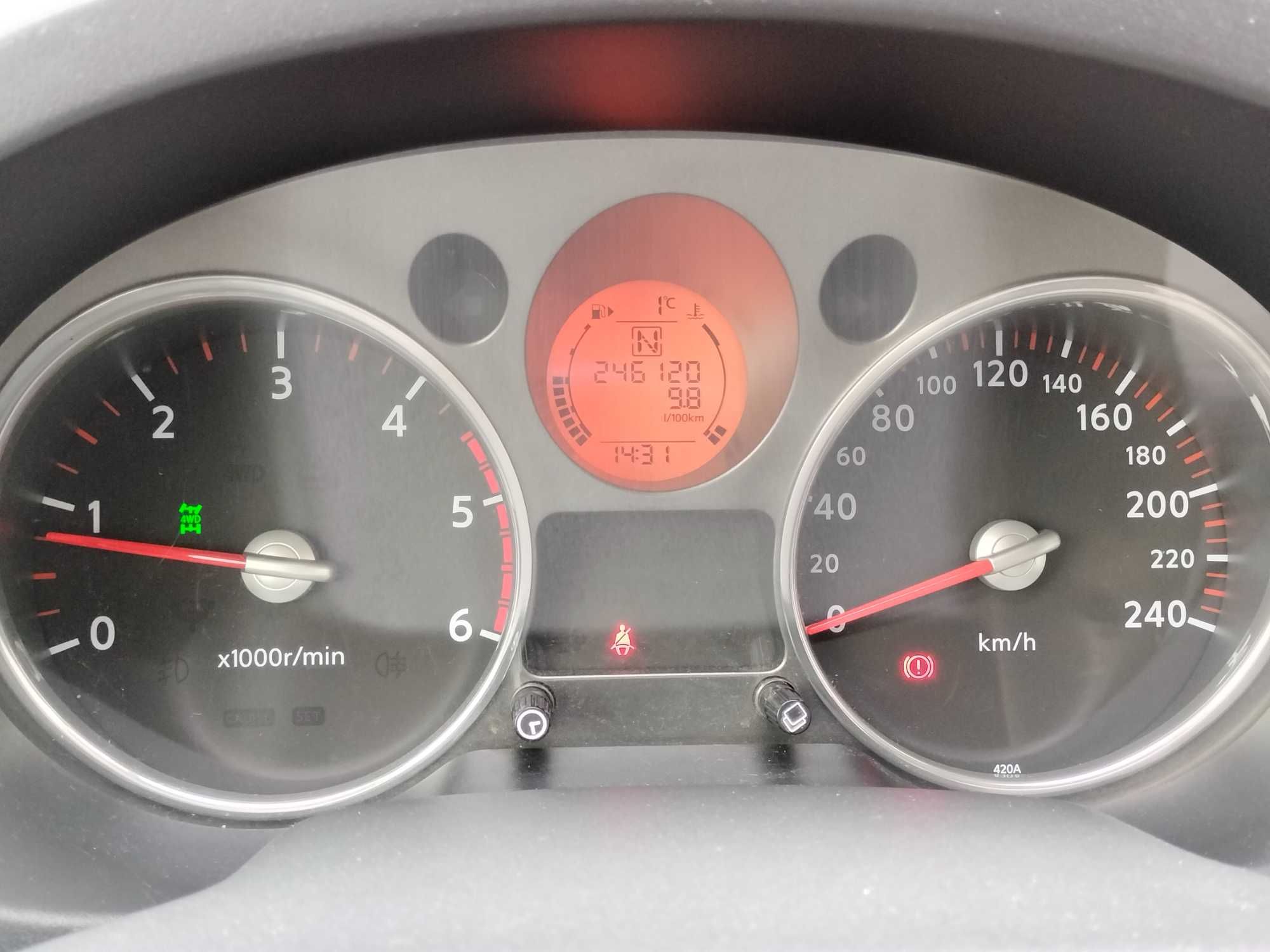 Nissan X-Trail T31, 2.0 dCi 4X4 Automat