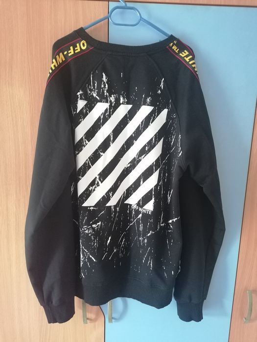 Оригинална мъжка блуза с дълъг ръкав Off-White