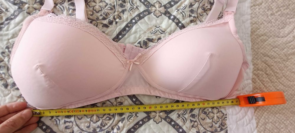 Sutien  roz,pt alăptare, măsura 40