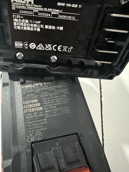 Hilti SIW 10 impact patrat 3/4