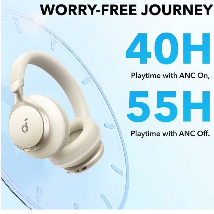 Casti wireless Over-Ear Anker Soundcore Space One