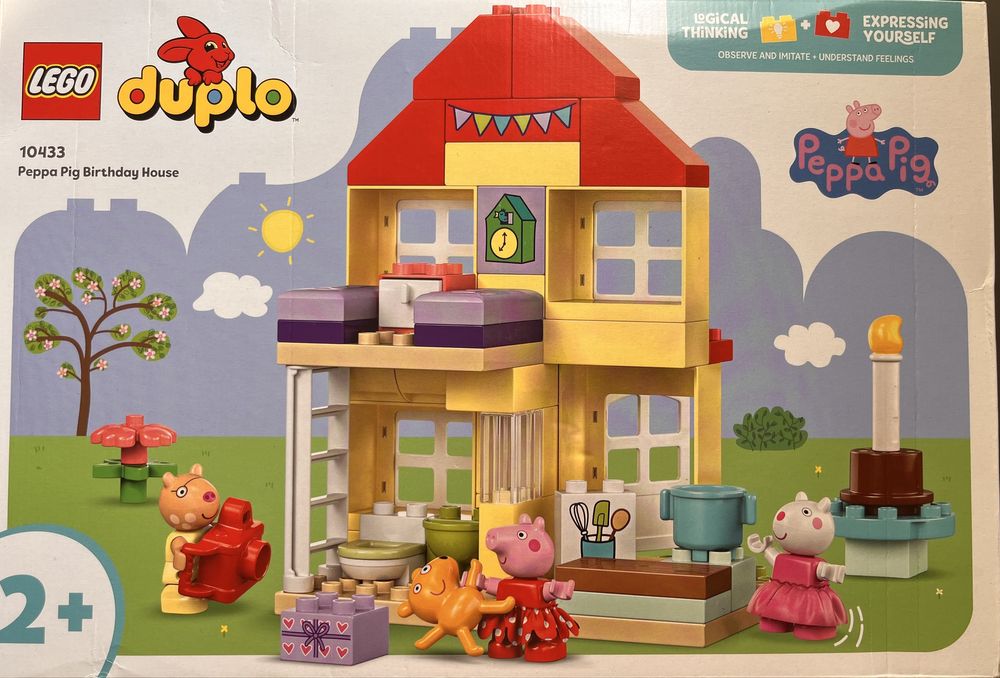 Конструктор Рожден ден на Пепа Peppa Pig Birthday house Lego Duplo