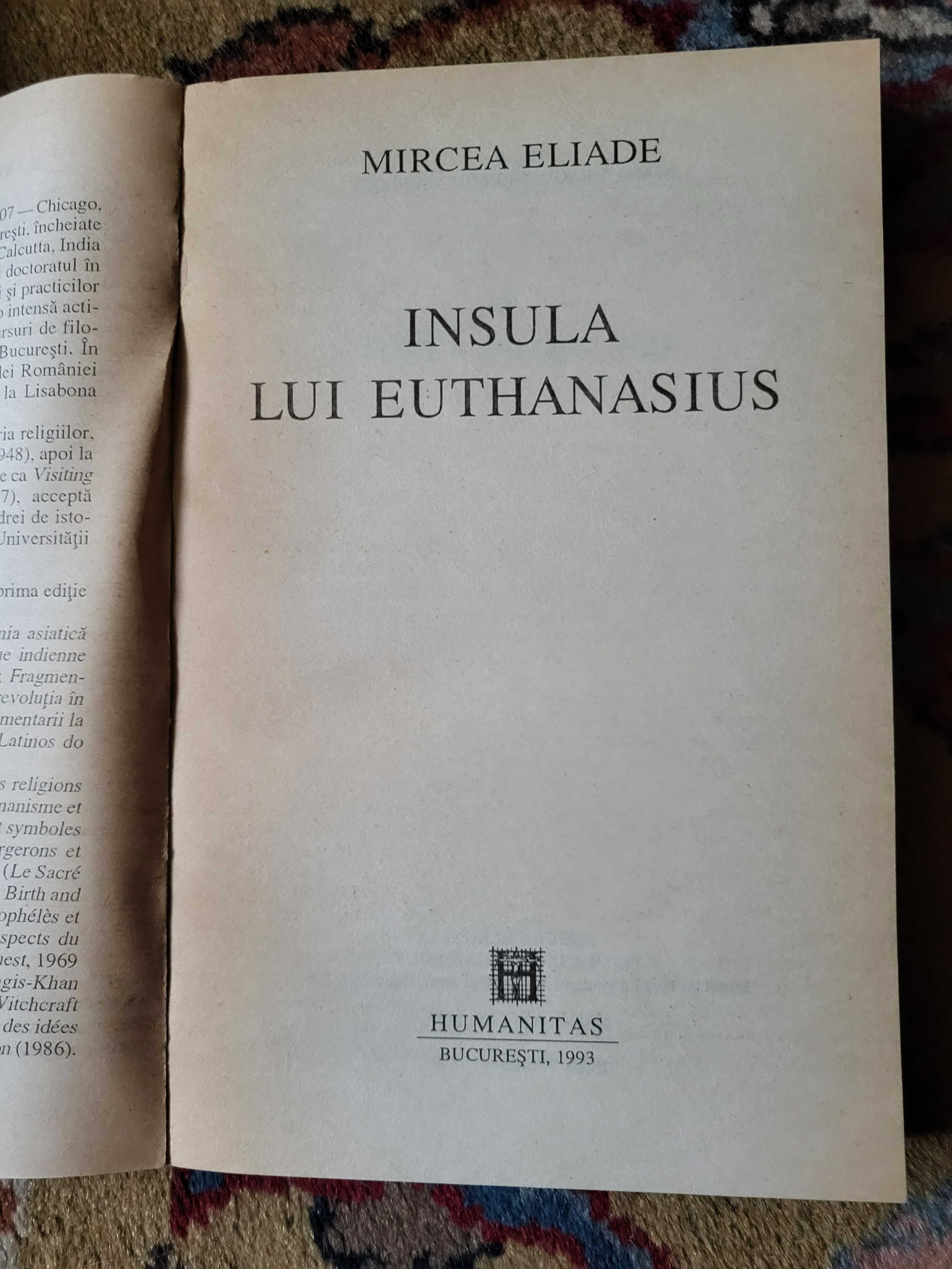 Colectie Mircea Eliade - Editura Humanitas