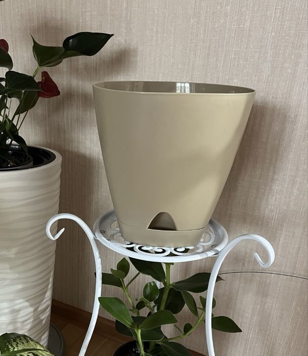 Кашпо амстердам 8л, 25*25, горшок для комнатных растений