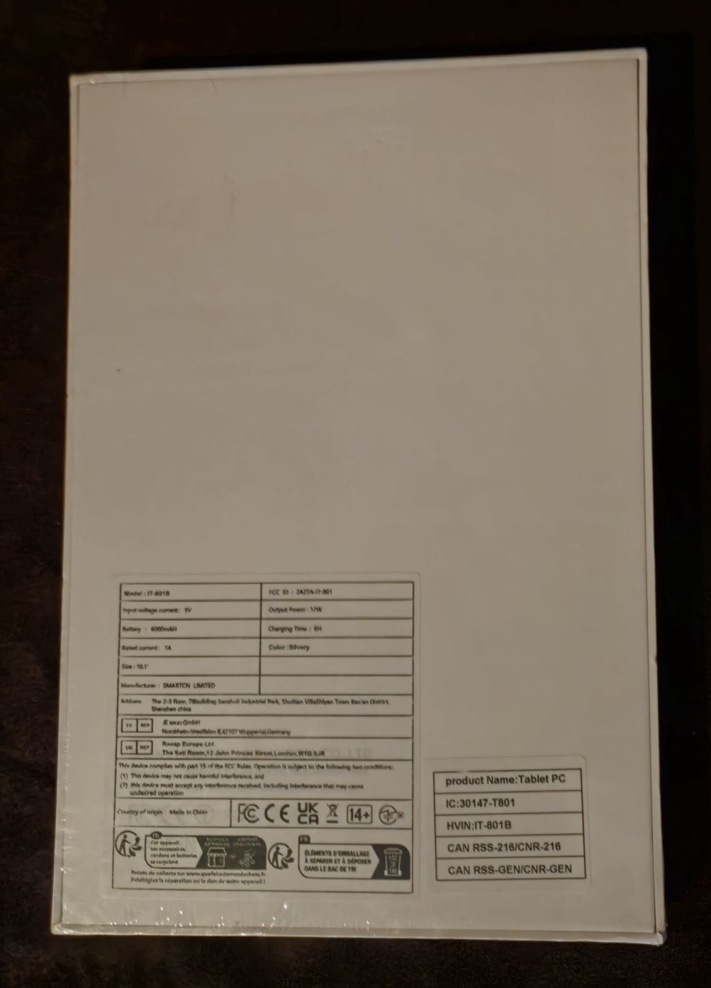 Таблет ATMPC IT-801B