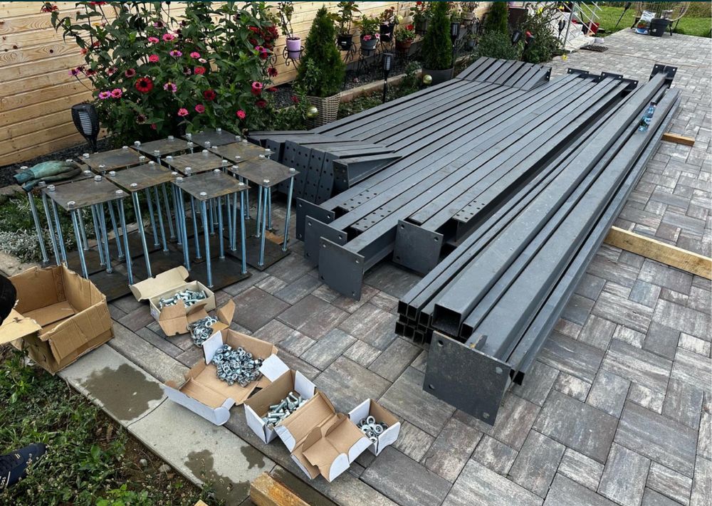 Fac hale structuri metalice din europrofile